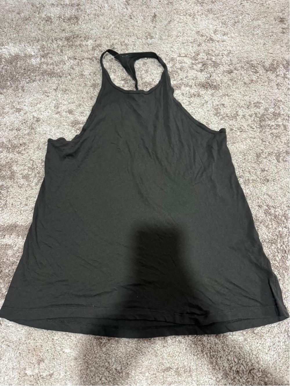 lululemon athletica Black Racerback Tank Top
